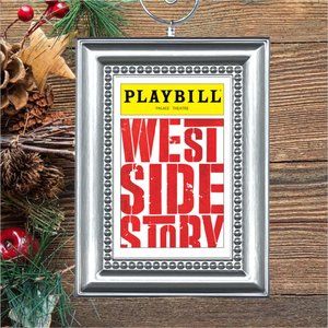 West Side Story Broadway Musical Playbill Christmas‎ Tree Ornament